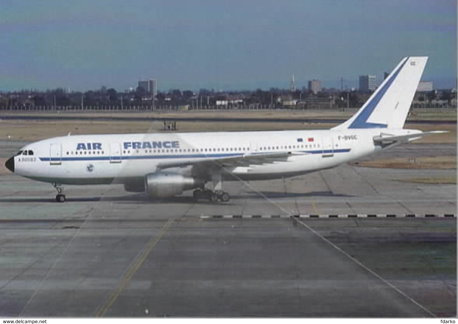 AIR FRANCE AIRBUS A300B2 F-BVGC At Heathrow UK - 1946-....: Ere Moderne