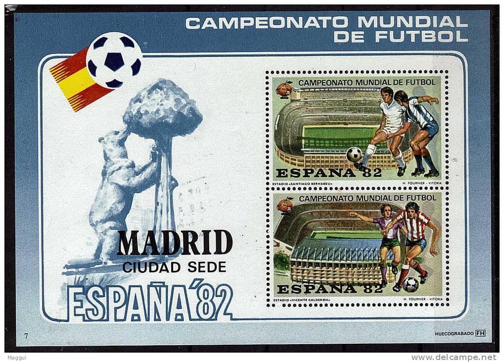 ESPAGNE   BF ( MADRID) * *  Cup 1982    Football  Soccer  Fussball Stade - 1982 – Espagne