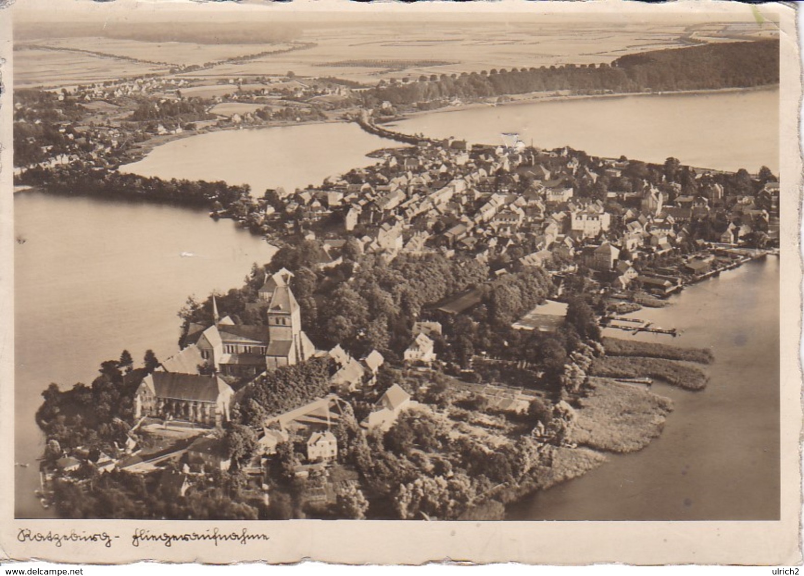 AK Ratzeburg - Fliegeraufnahme - 1937 (38502) - Ratzeburg