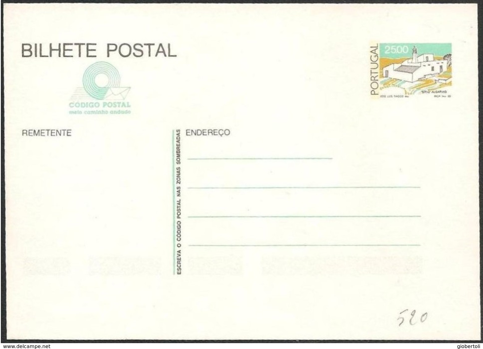 Portogallo/Portugal: Intero, Stationery, Entier, Faro, Phare, Lighthouse - Fari