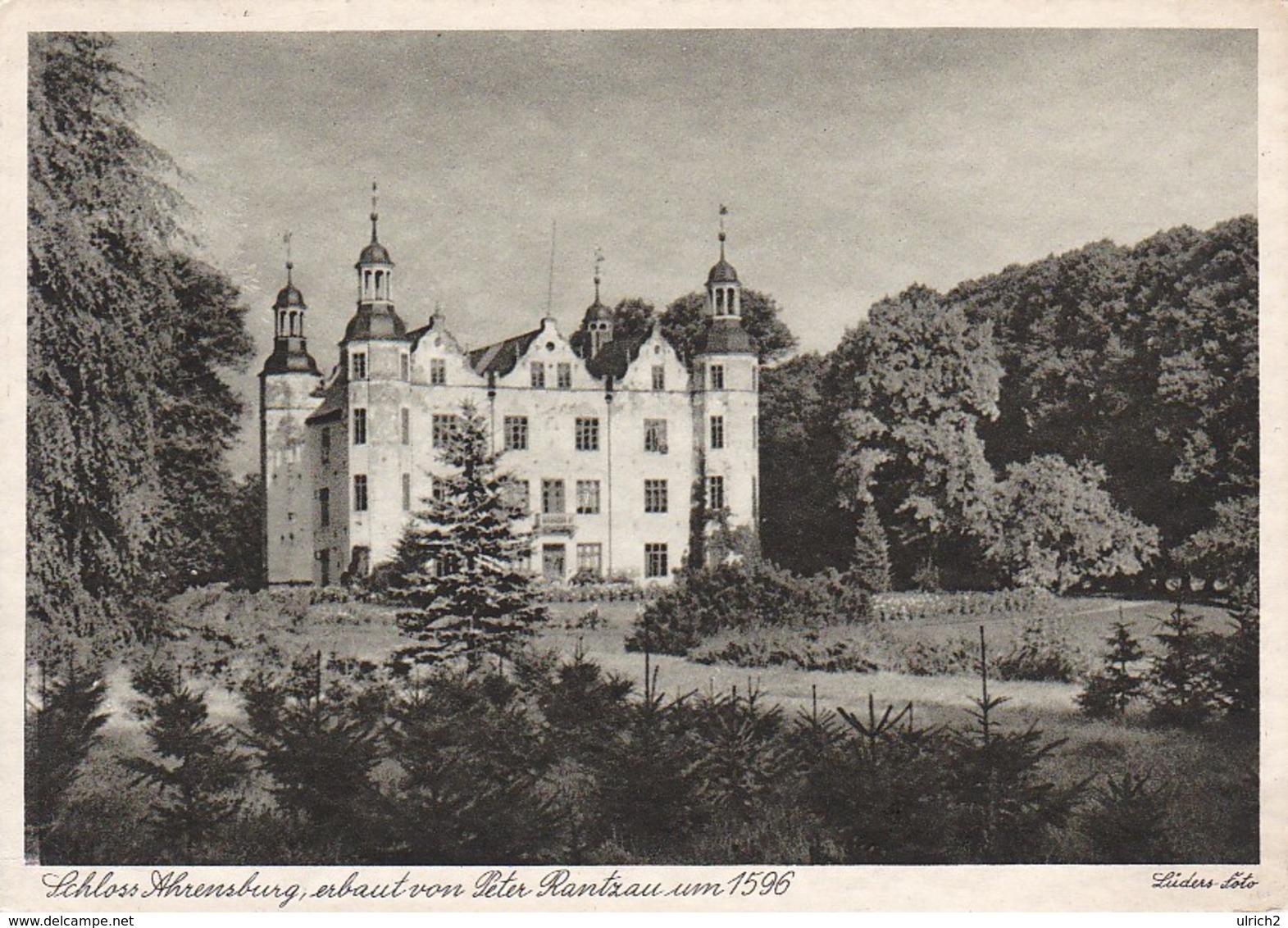 AK Schloss Ahrensburg - 1939 (38512) - Ahrensburg