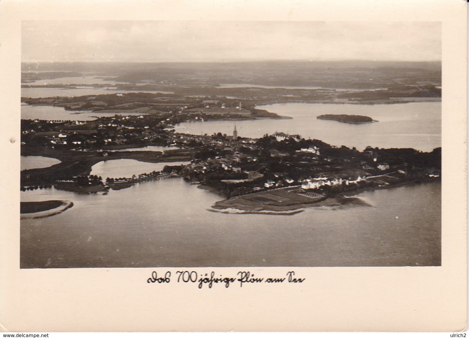 AK Plön - Das 700jährige Plön Am See - Luftbild - 1936 (38513) - Ploen