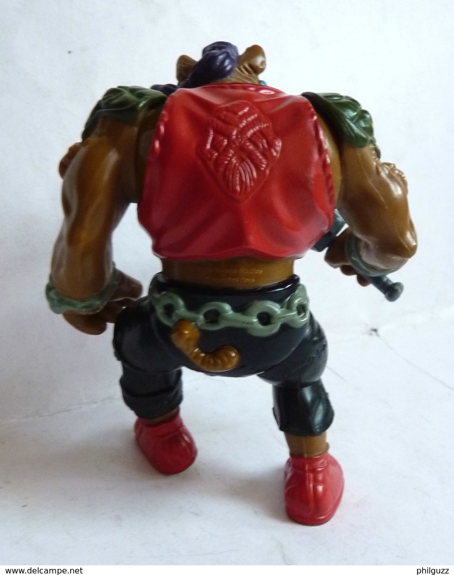 Rare FIGURINE TORTUES NINJA BEBOP + SPINTLER Cassé Offert 1988 - Le Tartarughe Ninja