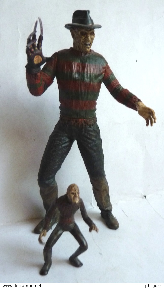 Rare FIGURINE MC FARLANE TOYS 2 Figurines FREDDY KRUEGER A NIGHTMARE ON ELM STREET 1998 - Other & Unclassified