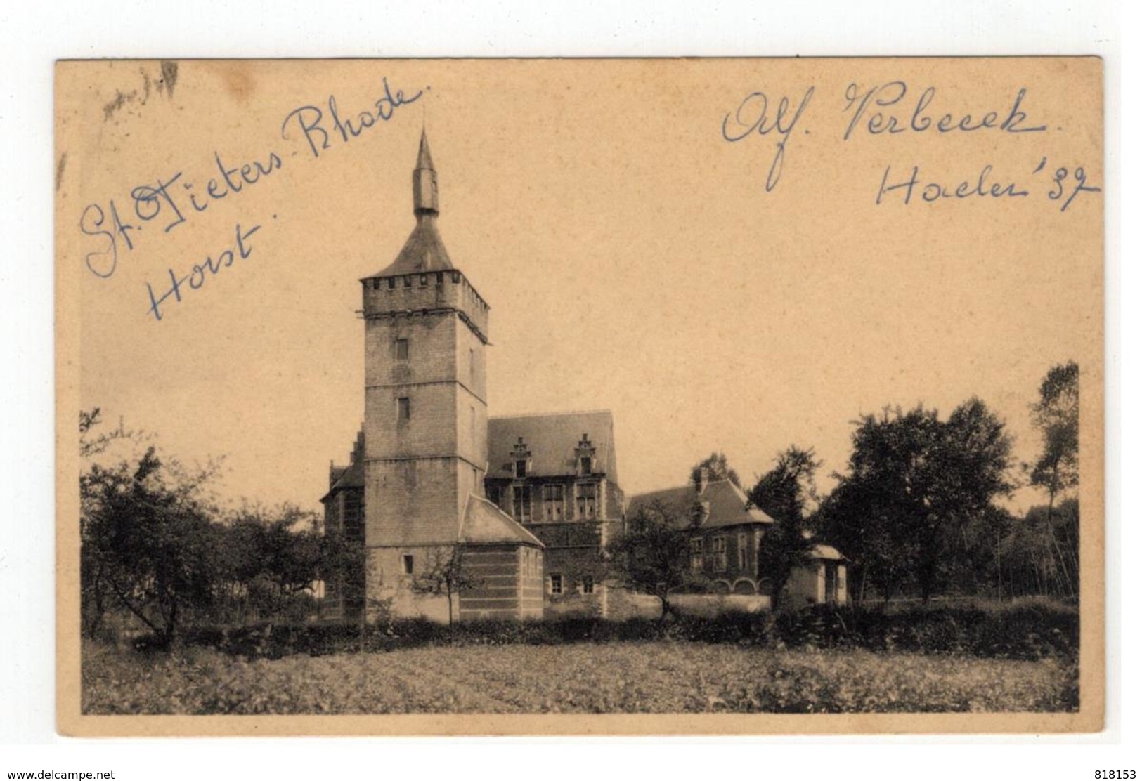 St-Pieters-Rode  Rhode St.Pierre - Le Château  Donjon - Holsbeek