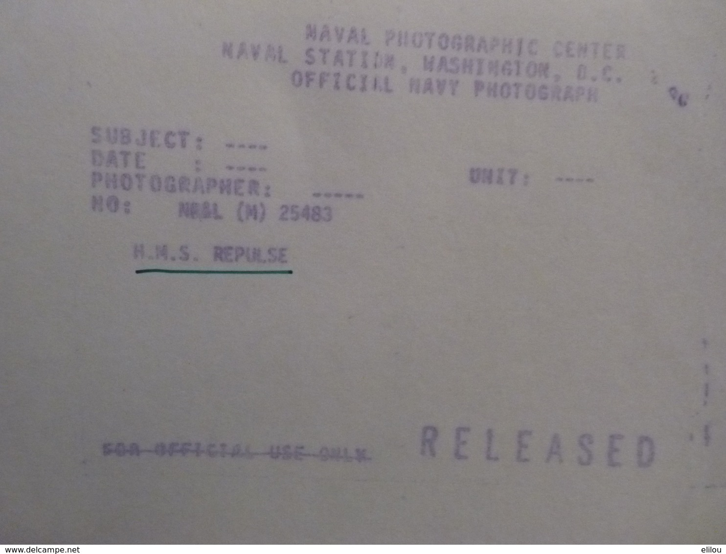 Rare! Beau Lot De 25 Photos Anciennes Cuirassé Tampon à L'arrière Militaria Navire - Guerre, Militaire