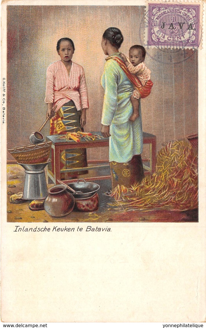 Indonésie - Other / 53 - Inlandsche Keuken Te Batavia - Belle Oblitération - Indonésie