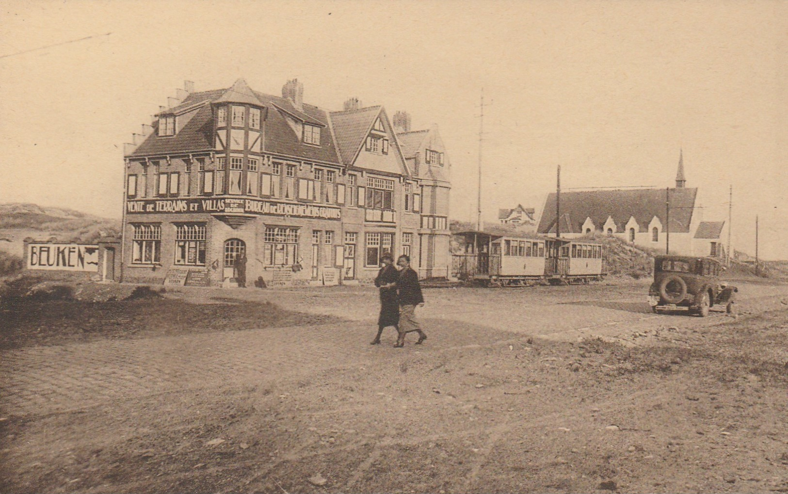 Oostduinkerke ,E. Beuken, Vente De Terrains Et Villas + Location (TRAM,chapelle,animation,oldtimer,Téléphone.Coxyde 47 - Oostduinkerke