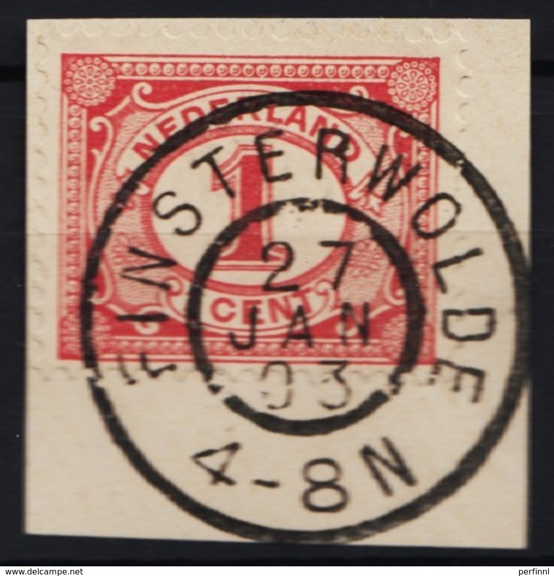 Grootrond GRHK 245 Finsterwolde Op 51 - Postal History