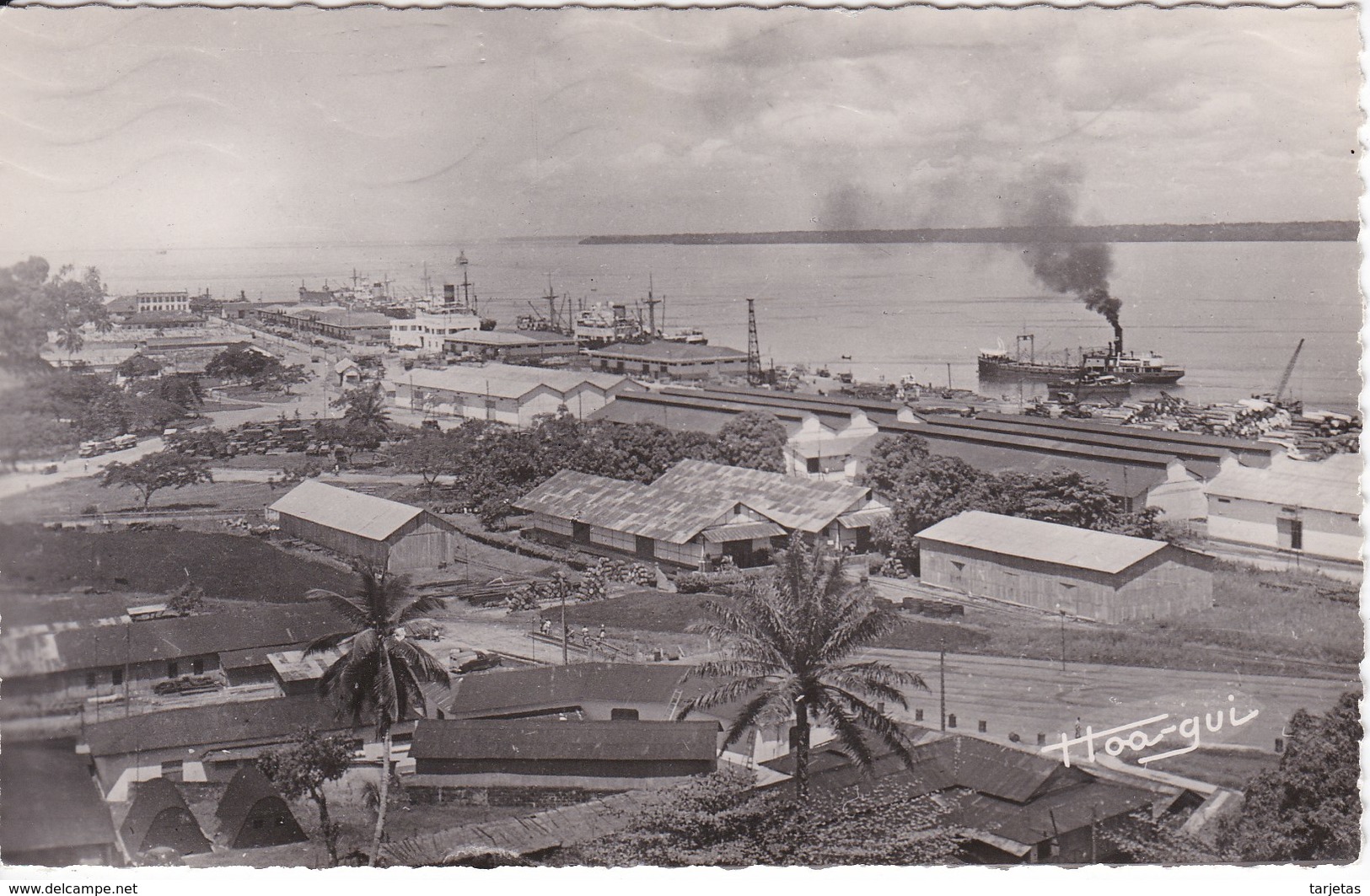 POSTAL DE CAMEROUN DE DOUALA - LE PORT (CAMERUN) - Camerún