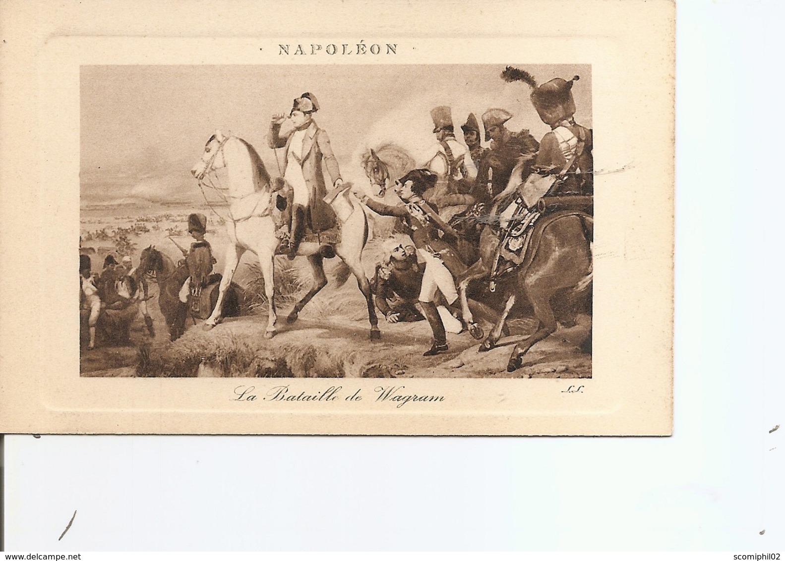 Napoléon - Bataille De Wagram ( CP Neuve De France à Voir) - Napoleon