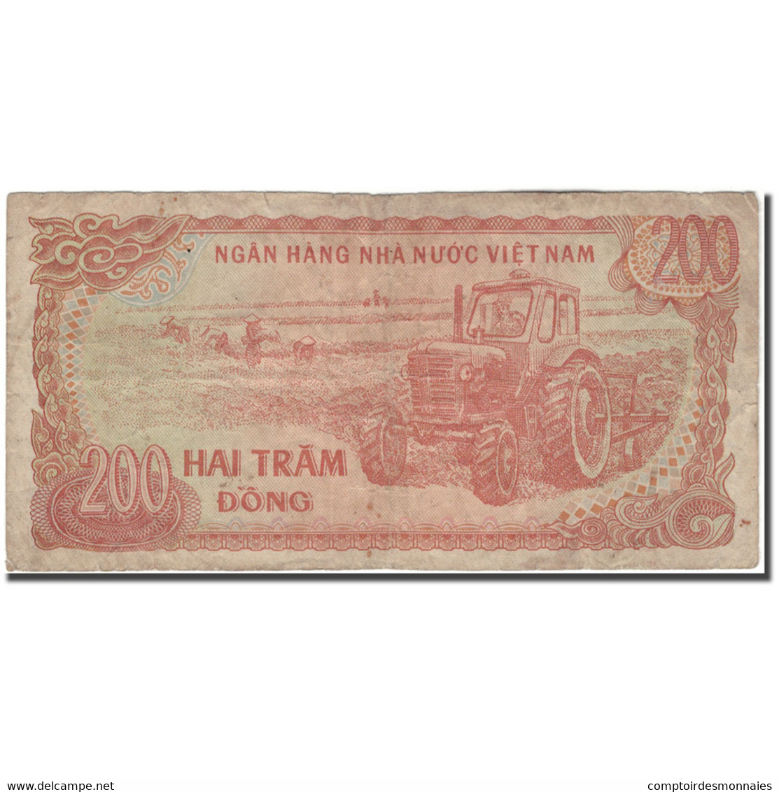 Billet, Viet Nam, 200 D<ox>ng, KM:100a, B+ - Viêt-Nam