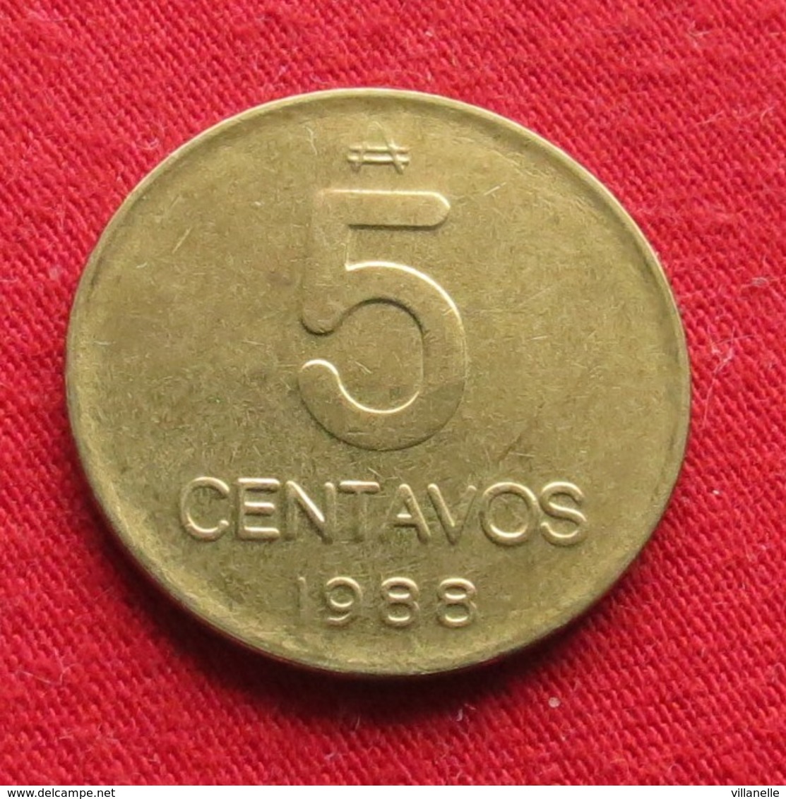 Argentina 5 Centavos 1988 KM# 97.2  *V2 Argentine Argentinie - Argentine