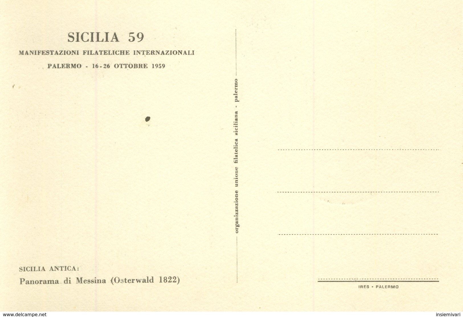 SAN MARINO - 1959 - Centenario dei primi francobolli di Sicilia.fdc su 6 cartoline.£.1+£.2+£.3+£.4+£.5+£.25.