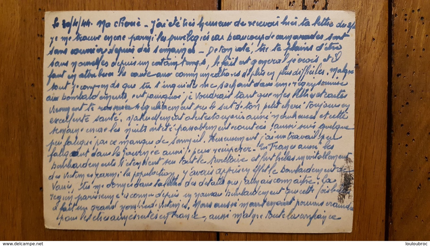 CARTE  LETTRE TIMBRE HITLER DEUTSCHES REICH 1944 OBERHAUSEN - Lettres & Documents