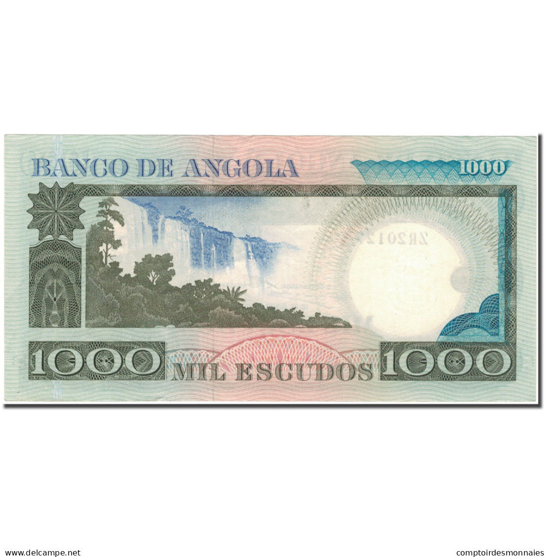 Billet, Angola, 1000 Escudos, 1973-06-10, KM:108, SUP - Angola