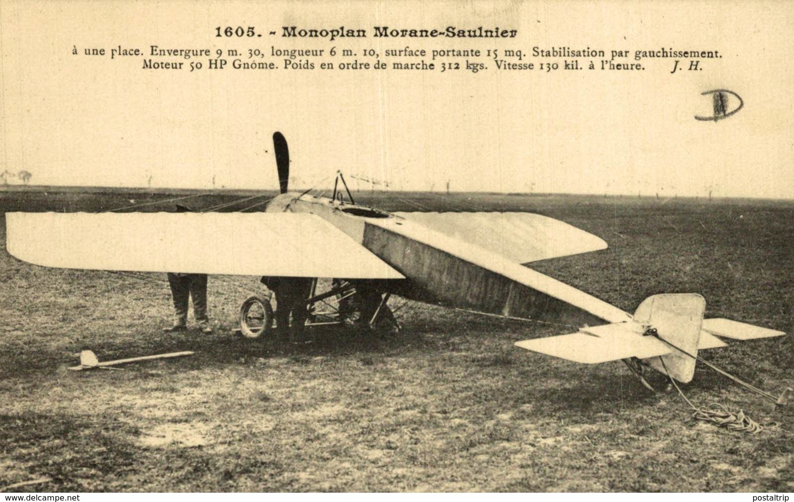 MONOPLAN MORANE SAULNIER - ....-1914: Precursori