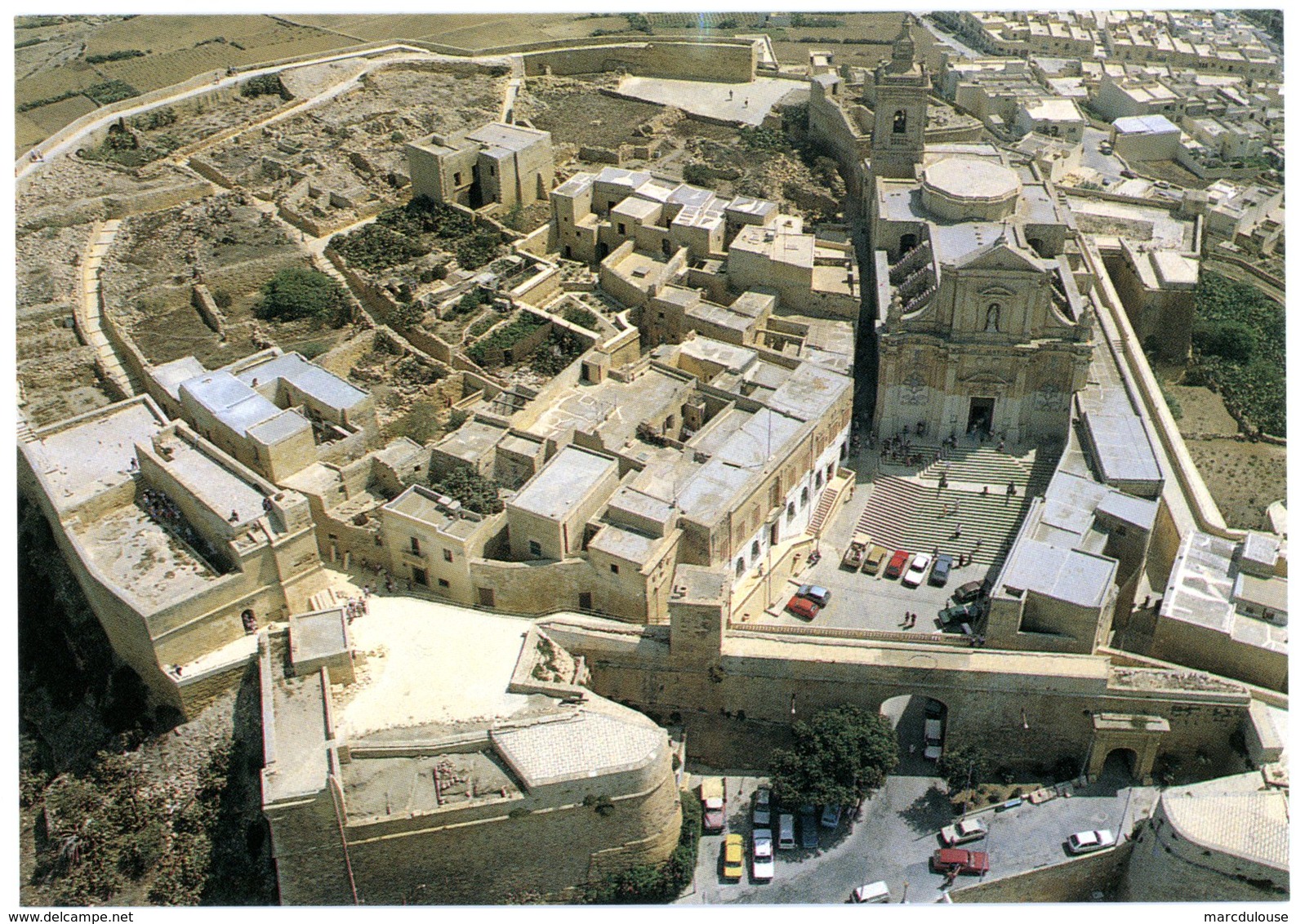 Malta. Gozo. The Citadel Victoria. La Citadelle Victoria. Malte. - Malte