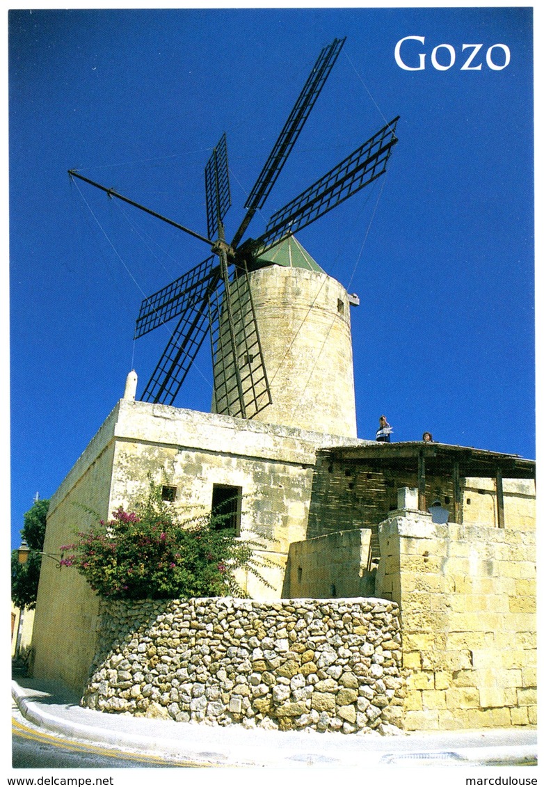 Malta. Gozo. Xaghra Windmill. Moulin à Vent De Xaghra. Malte. - Malte