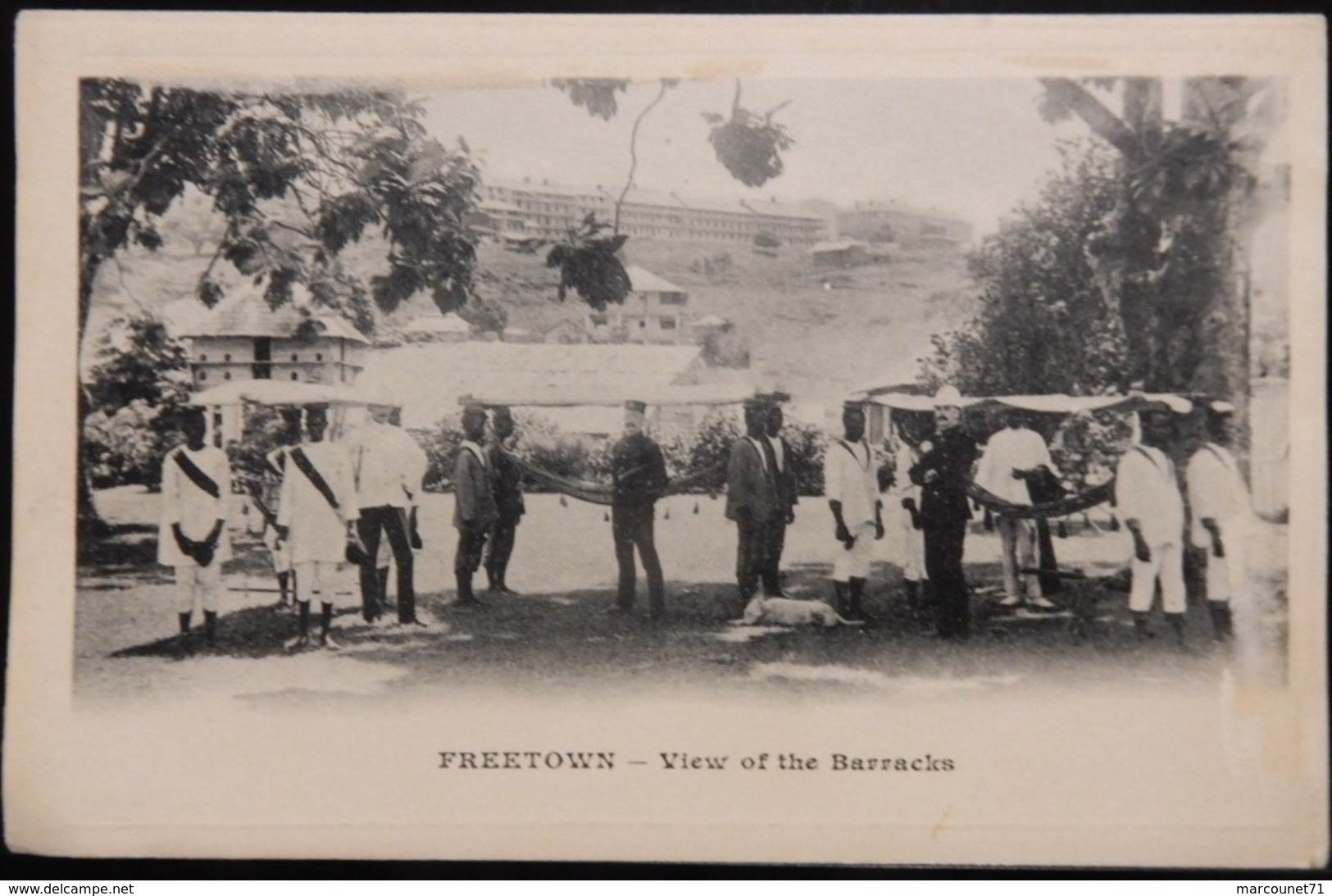 CPA SIERRA LEONE FREETOWN VIEW OF THE BARRACKS - Sierra Leone