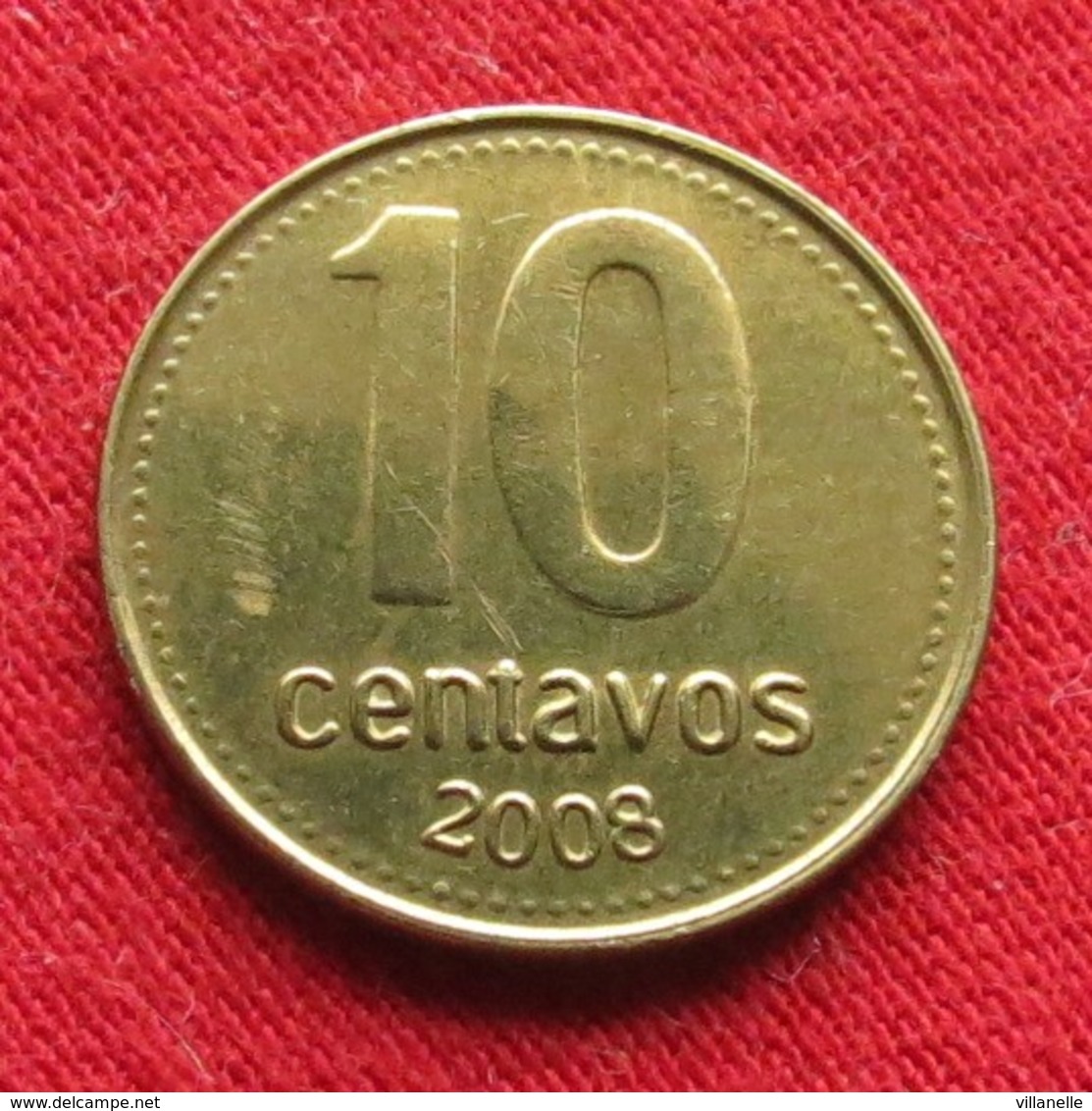 Argentina 10 Centavos 2008 KM# 107a  Argentine Argentinie - Argentine