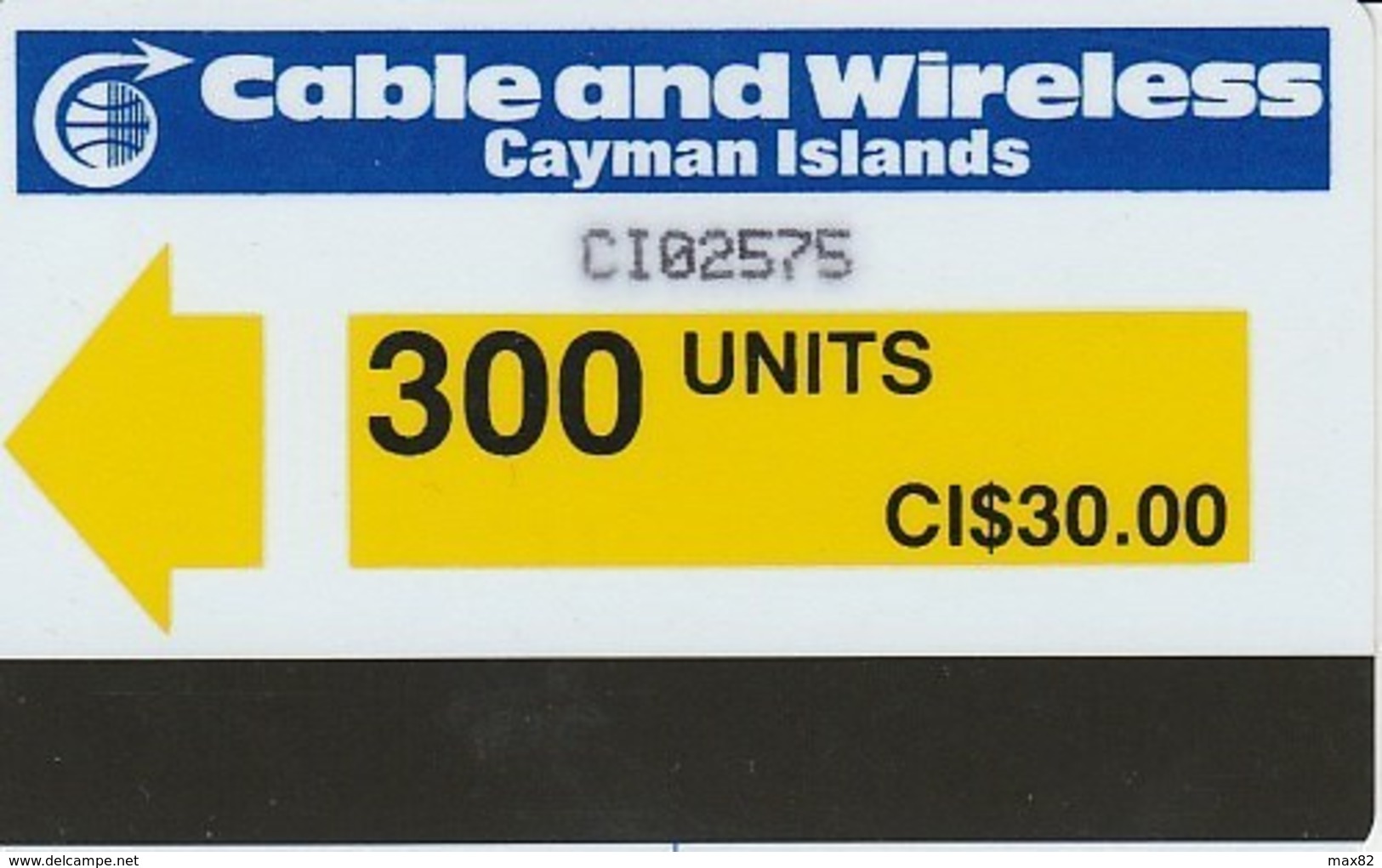 CAYMAN ISLANDS / CAY - AU - 2 - First Issue - Kaimaninseln (Cayman I.)