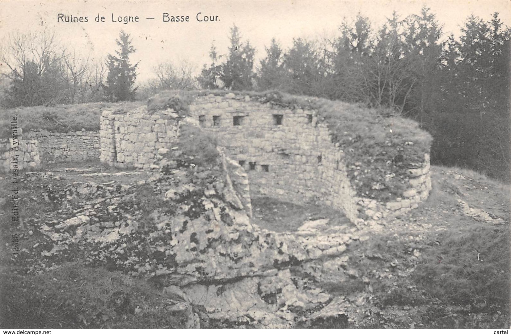 Ruines De Logne - Basse Cour - Ferrières