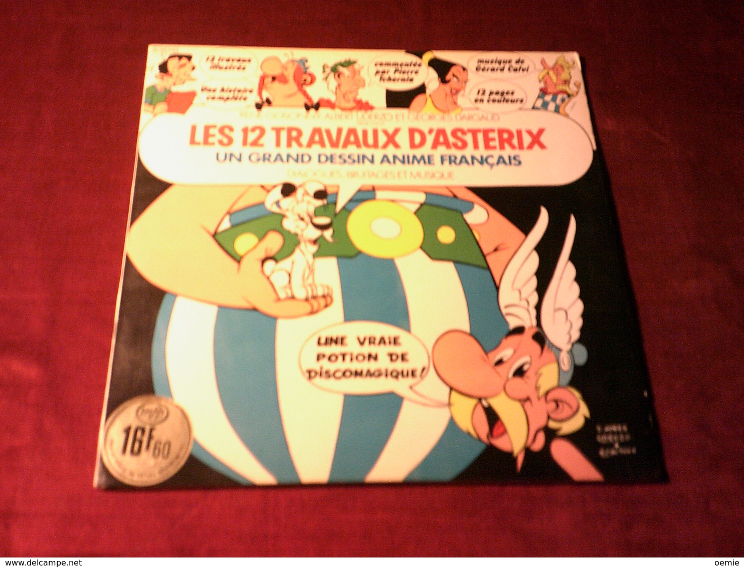 ASTERIX    °°  LES 12 TRAVAUX D' ASTERIX   GERARD CALVI - Children