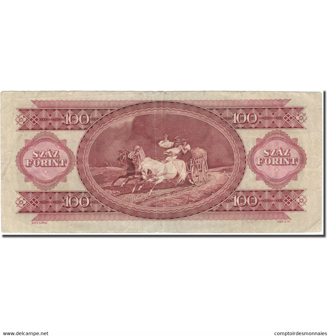 Billet, Hongrie, 100 Forint, 1980-09-30, KM:171f, TB - Hongrie