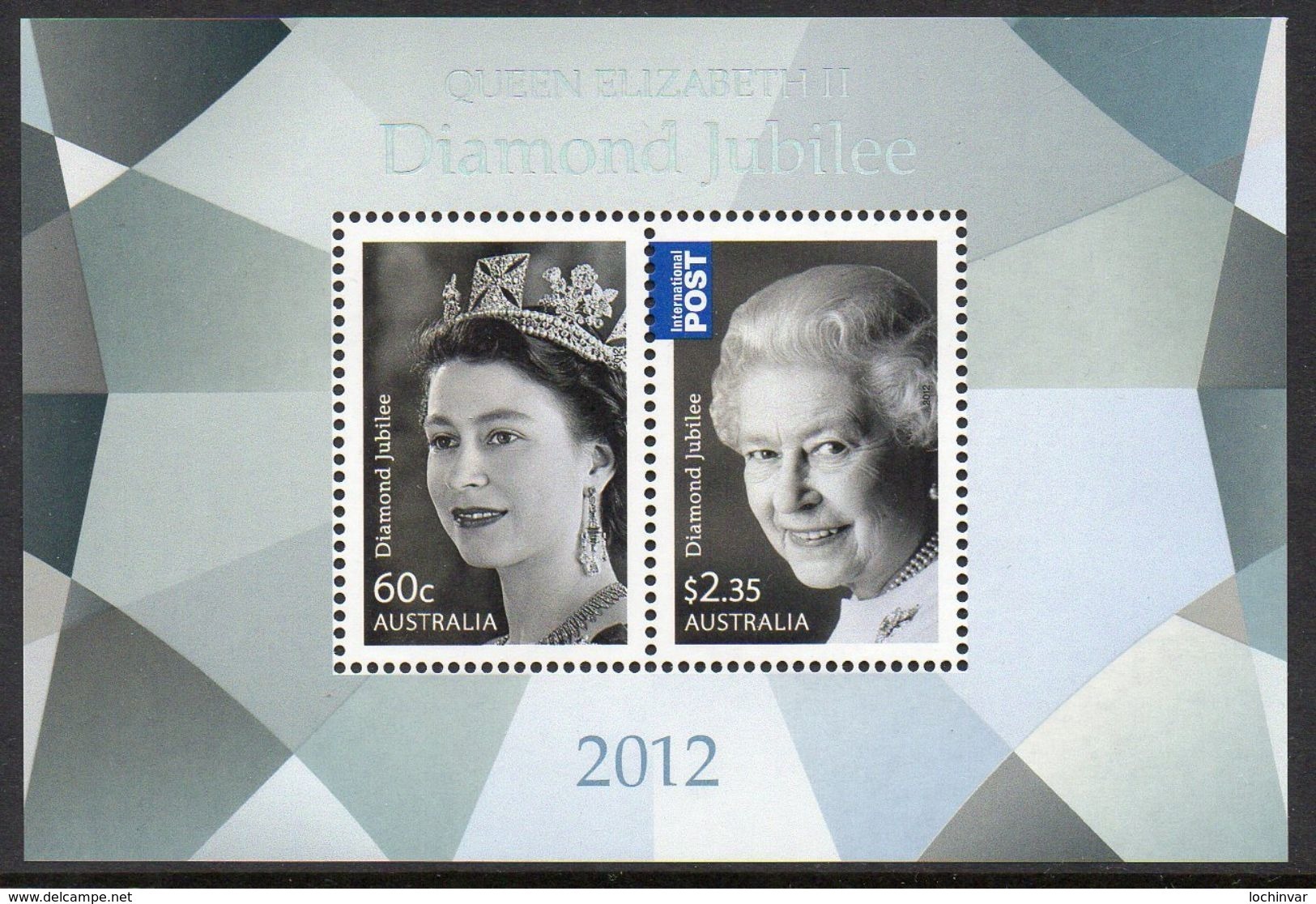 AUSTRALIA, 2012 QUEENS JUBILEE MINISHEET MNH - Ungebraucht