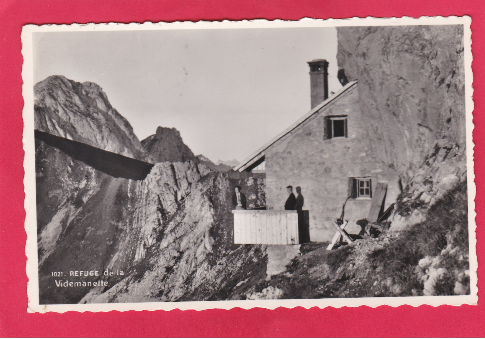 Old Post Card Of Refuge De La Videmanette, Switzerland,V63. - Other & Unclassified