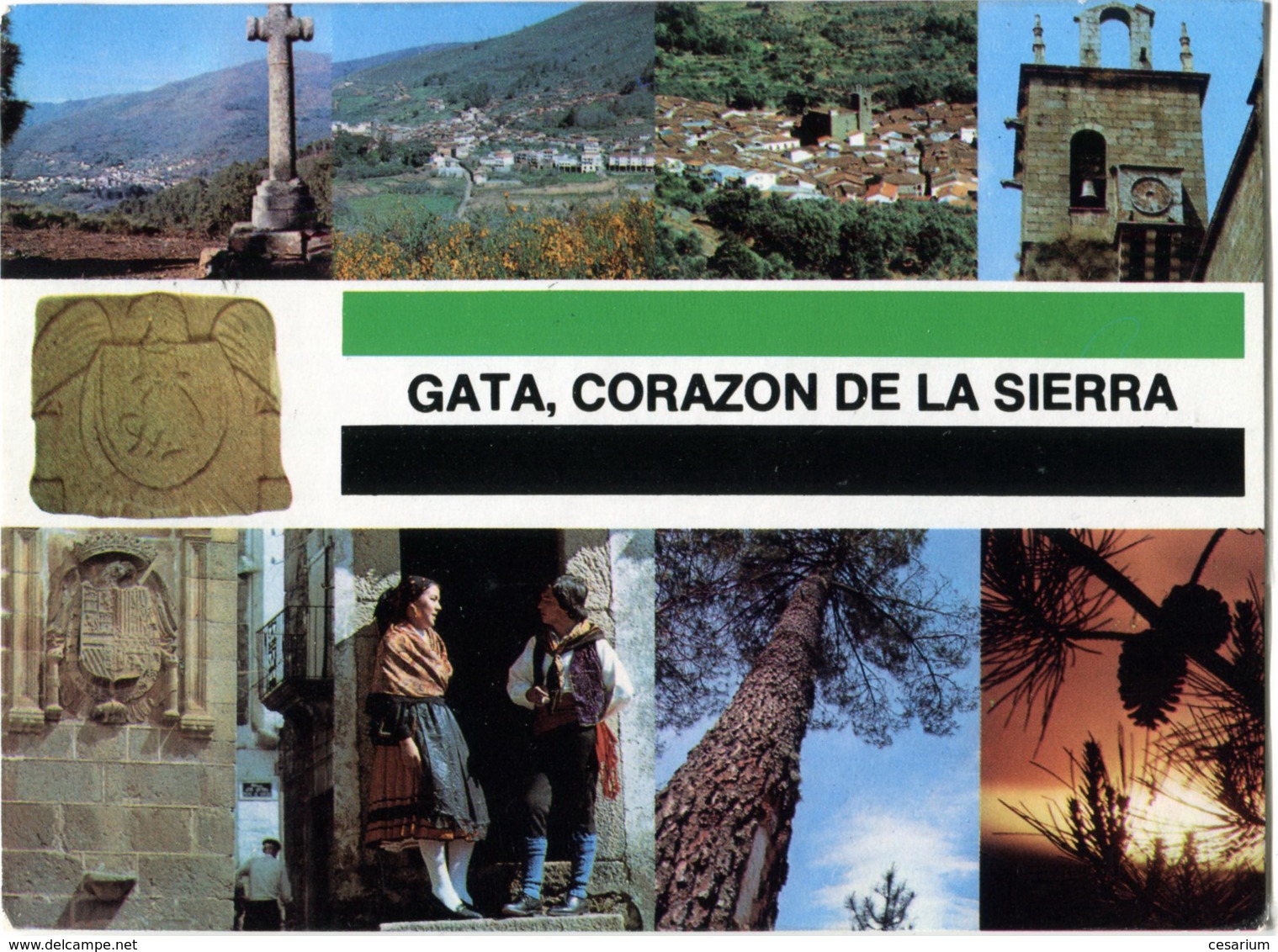 Espagne : Gata, Corazon De La Sierra, CPM état Superbe - Cáceres