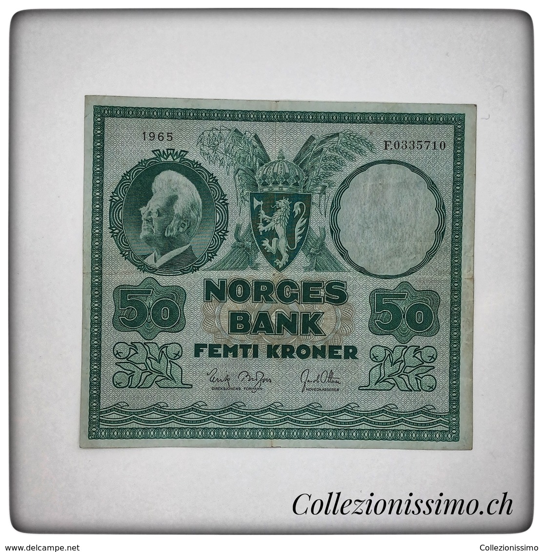 50 Femti Kroner Norges Bank - Andere & Zonder Classificatie