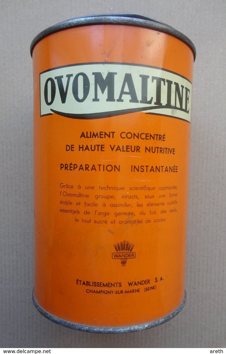 Boite Ancienne Tôle , OVOMALTINE - Boîtes