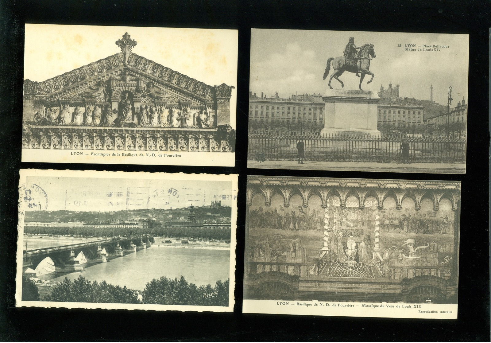 Lot de 50 cartes postales de France  Rhône  Lyon   Lot van 50 postkaarten van Frankrijk ( 69 ) - 50 scans