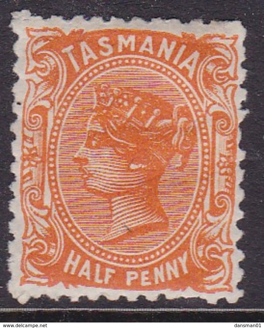 Tasmania 1880 P.11.5 SG 159a Mint Hinged Corner Crease - Neufs