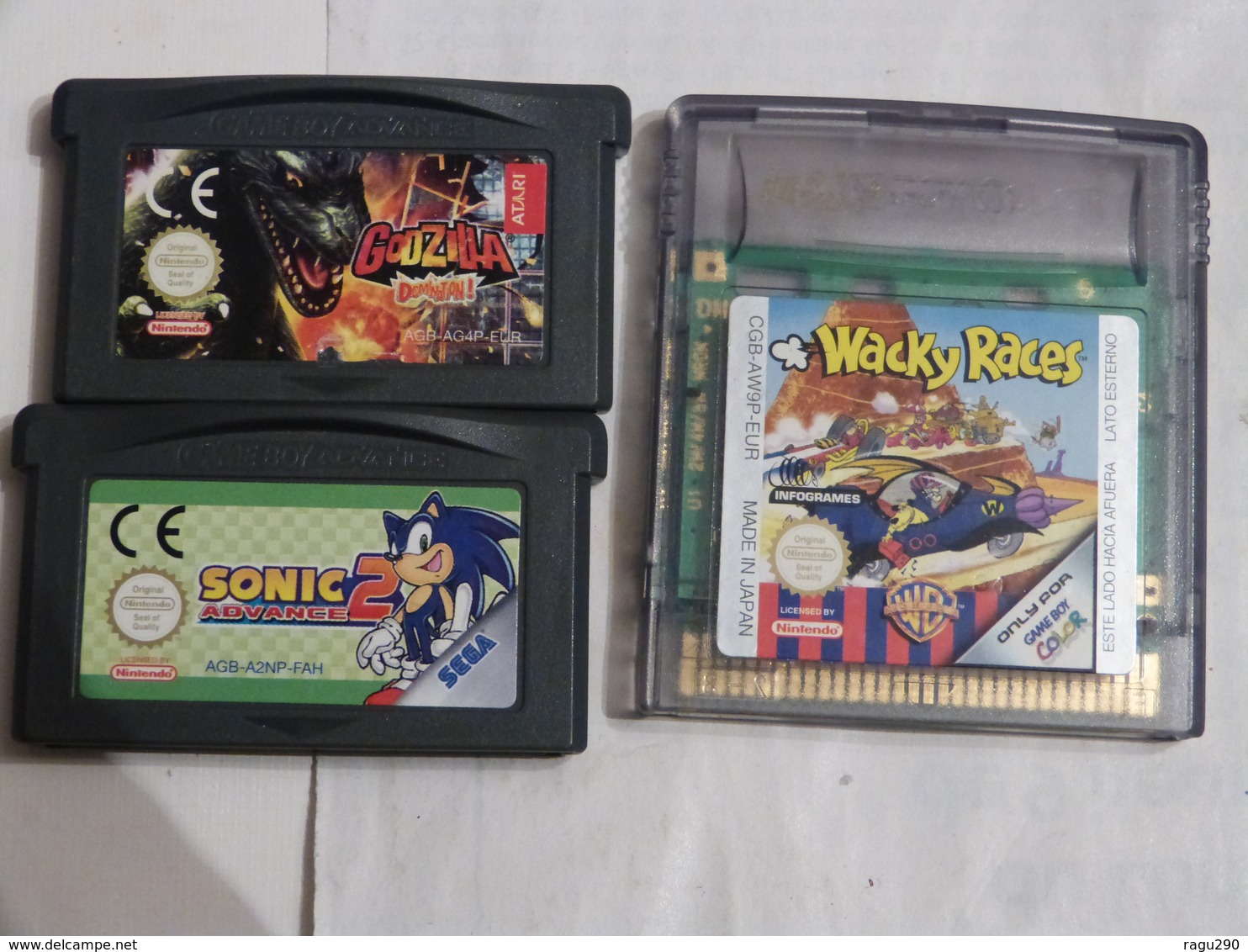 LOT DE 3 JEUX NINTENDO - Nintendo Game Boy