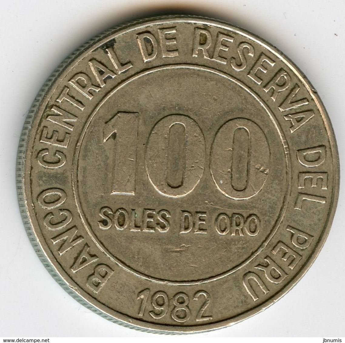Pérou Peru 100 Soles 1982 KM 283 - Pérou