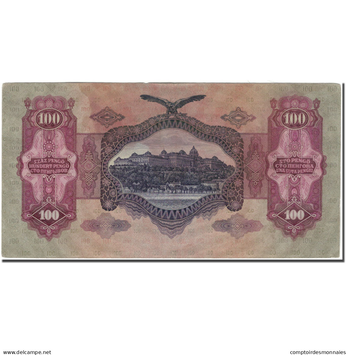 Billet, Hongrie, 100 Pengö, 1930-07-01, KM:98, SUP - Hongrie