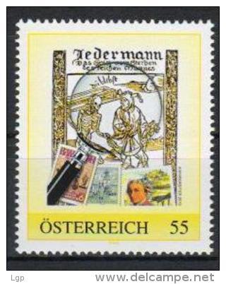 Musik/Music 2010 PM/personalized **/MNH Salzburg Festspiele/festival Jedermann - Personnalized Stamps
