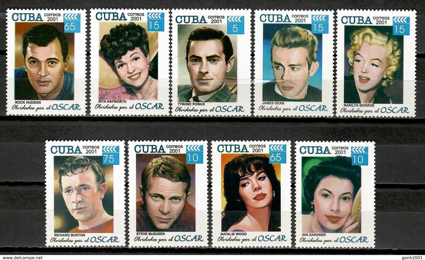 Cuba 2001 / Cinema Actors Oscar MNH Cine Actores Filmschauspieler / Cu11117  4 - Cinema