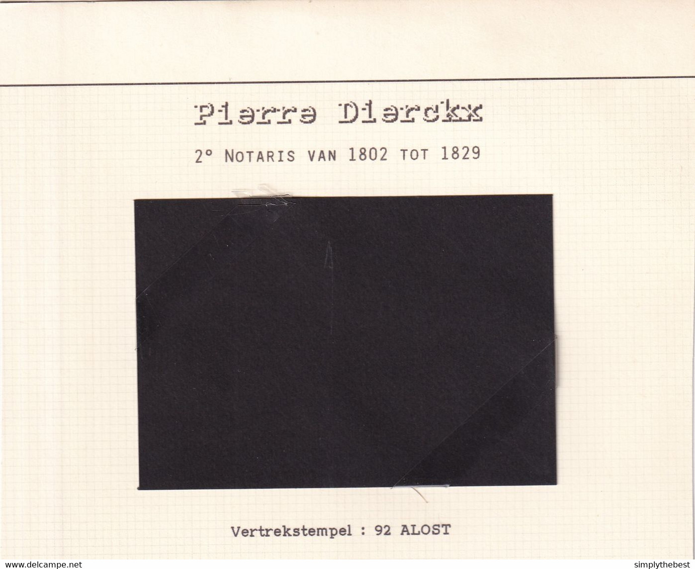 199/28 - Lettre Précurseur 92 ALOST 1803 Vers TURNHOUT - Port Encre 4 Décimes - Signée Desmet - 1794-1814 (French Period)