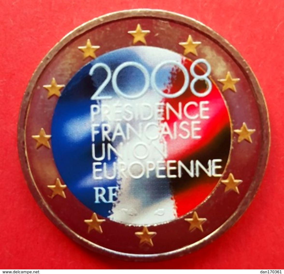 FRANCE 2008 - PRESIDENCE EUROPËENNE - 2 EUROS COMMEMORATIVE COULEUR - FARBE - COLORED - COLOR - France