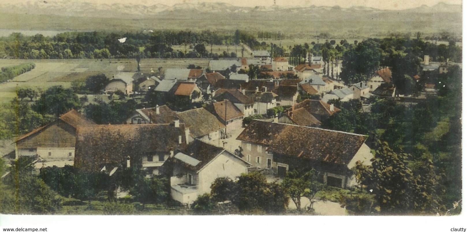 CPA Suisse Salavaux Et Les Alpes , Voyagée 1920 - Altri & Non Classificati