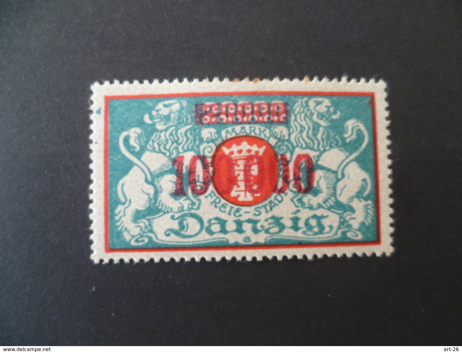 TIMBRE DANTZIG  N° 146  NEUF * - Europe (Other)
