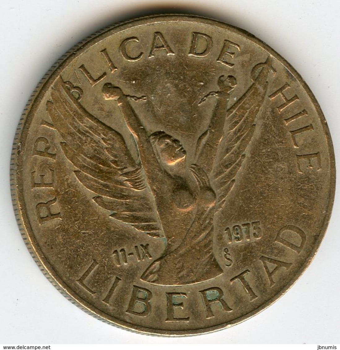 Chili Chile 10 Pesos 1977 KM 210 - Chili