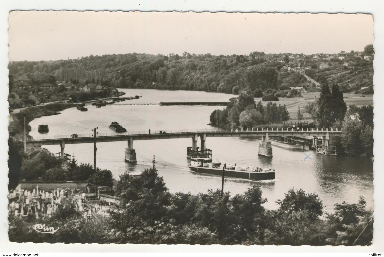 77 - Thomery       Pont De Thomery à Champagne-s-Seine      L'Ecluse - Autres & Non Classés