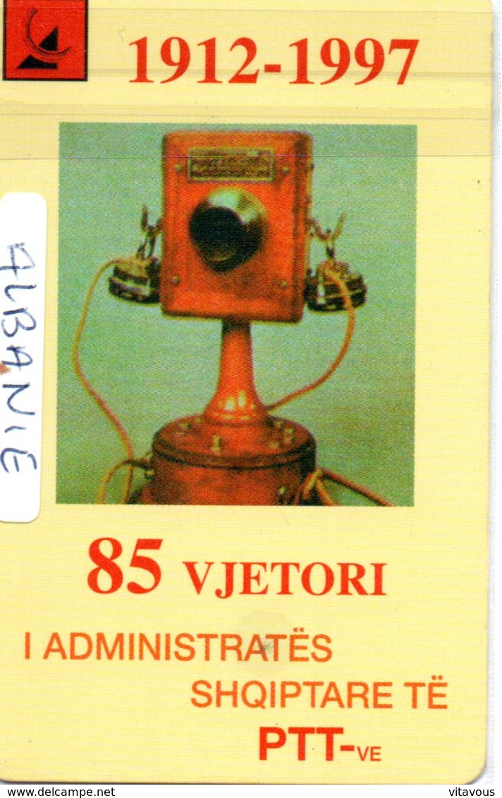 Télécarte Puce Albanie  Timbre Stamp Téléphone PTT_ve -  Phonecard  (G 652) - Albanien