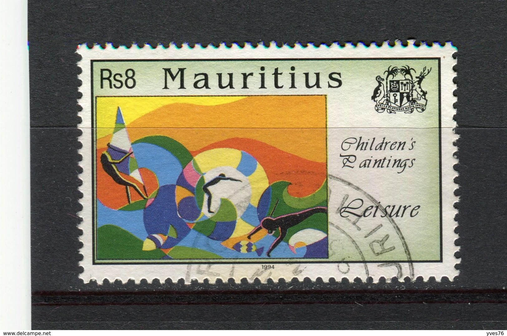 MAURICE - Y&T N° 826° - Loisirs De Bord De Mer - Mauritius (1968-...)