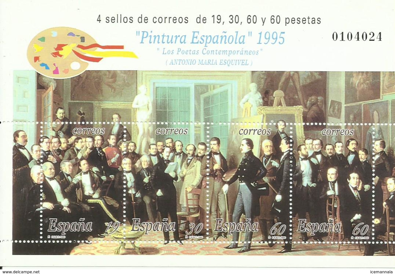 ESPAÑA EDIFIL 3401   MNH  ** - Blocs & Hojas